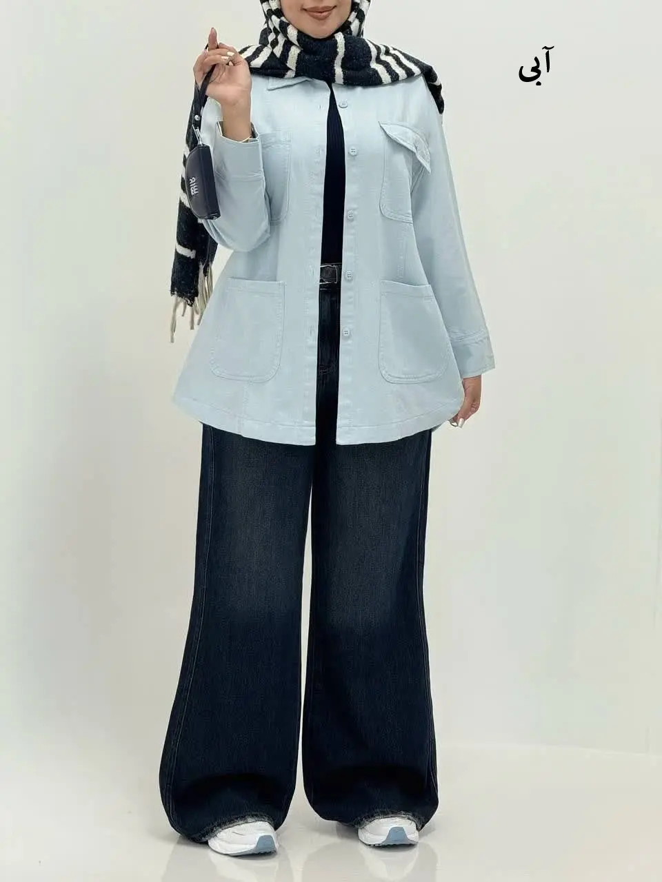 3696-مانتو کتان نیکان ( ایراددار )